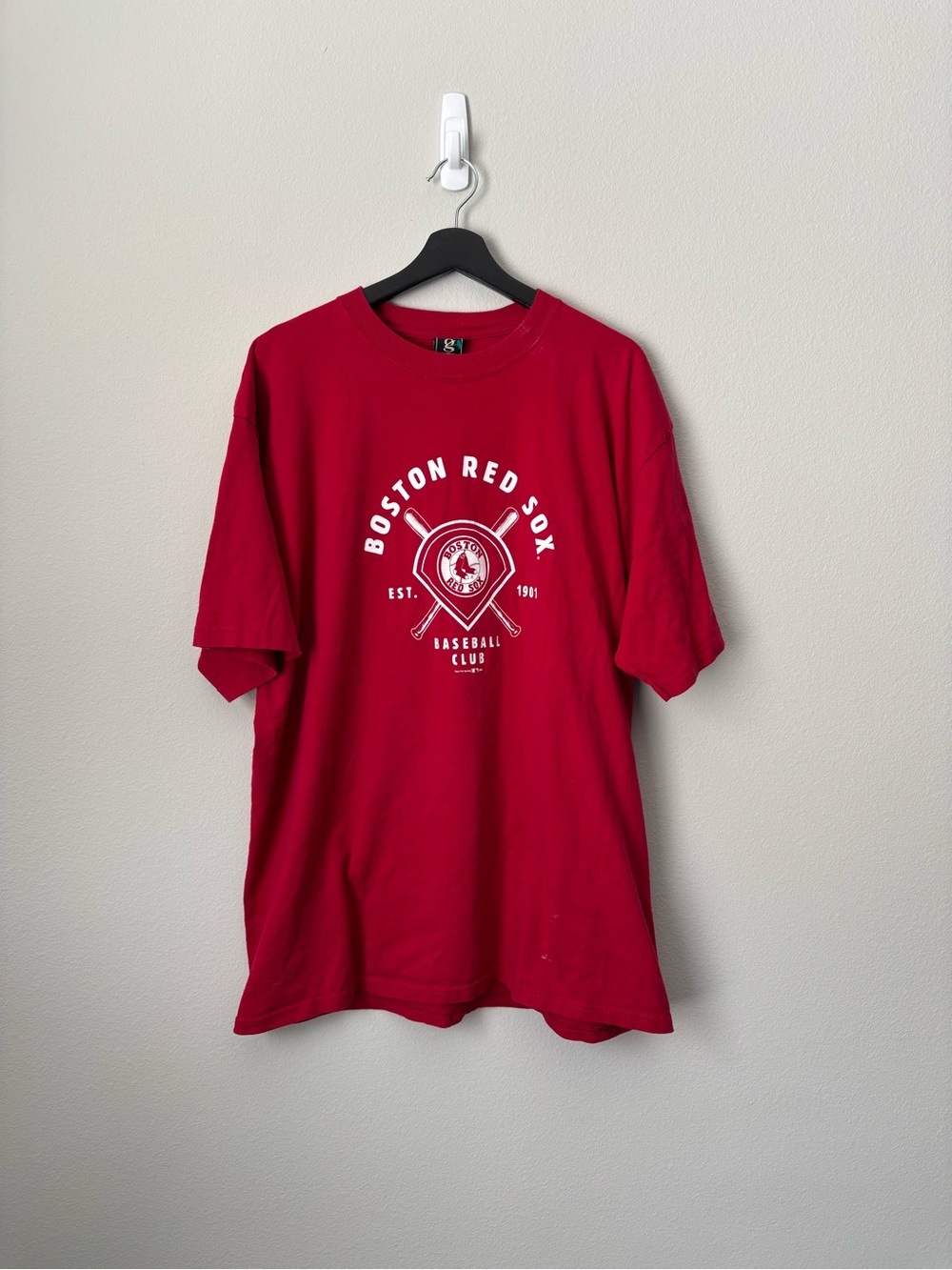 Vintage Gear For Sports Boston Red Sox Graphic Tee in Red